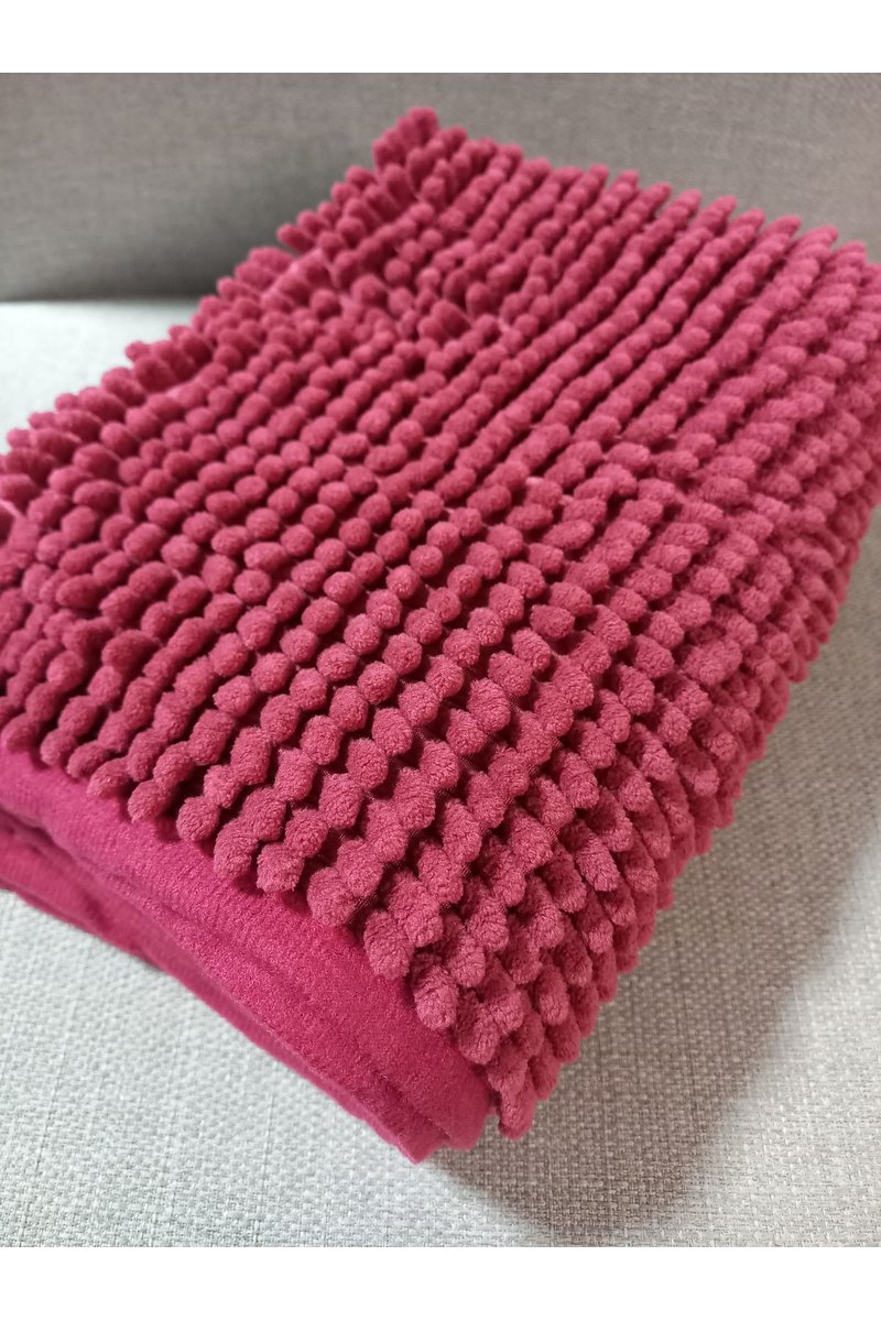 09 tapete de banheiro corredor quarto cozinha chenille 50cmx70cm