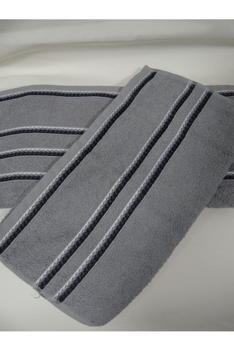 06 jogo 2 pcs de toalha monaco 1 banho 1 rosto