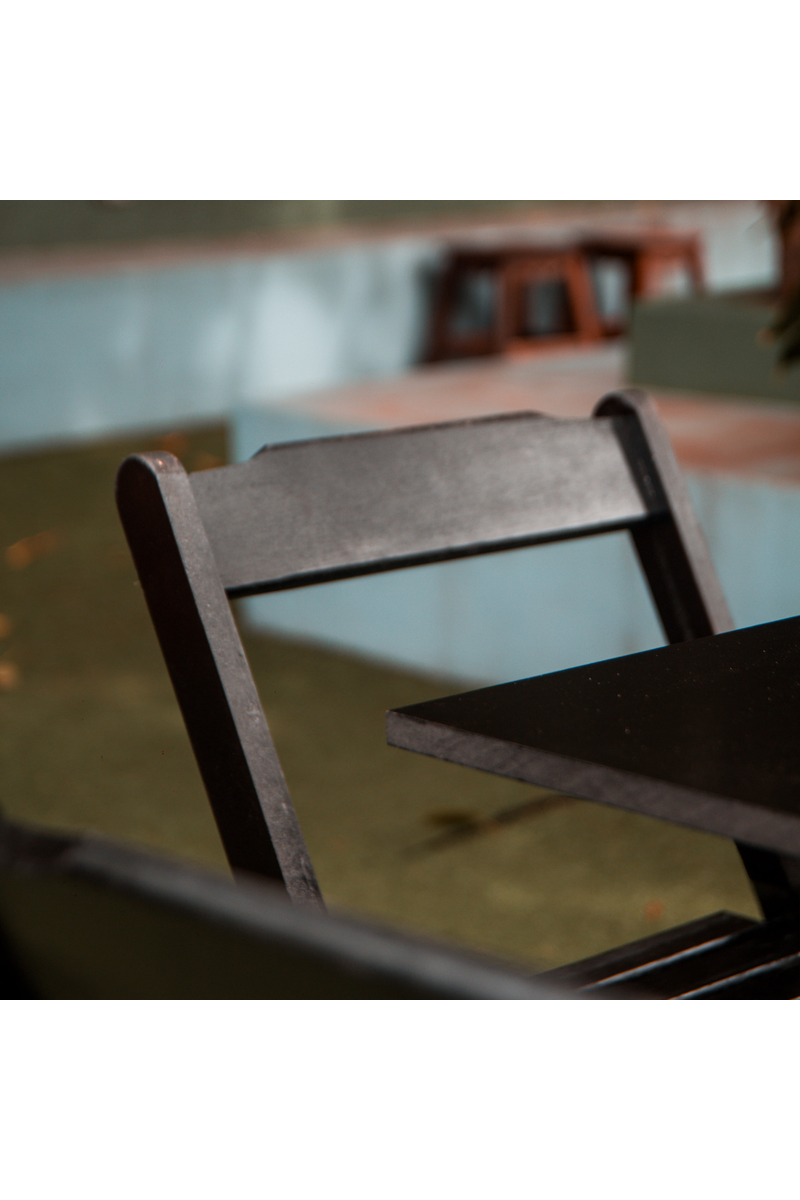 09 conjunto 70x70 com 4 cadeiras dobraveis preto